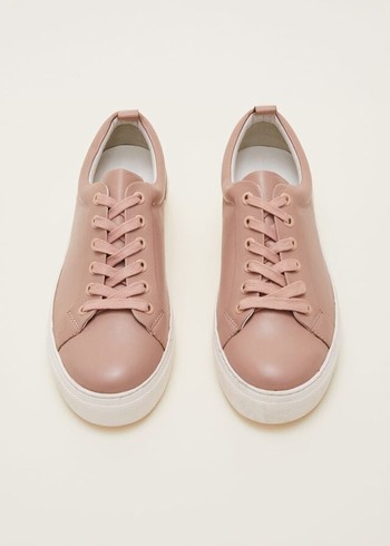 Phase Eight Platform Flats Light Pink USA | 4298035-SM